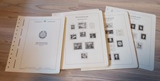 DDR Leuchtturm OF falzlos Vordrucke Jahrgang 1949 - 1959, mit Schutztaschen