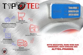 Neu Turbolader Neu 6C1Q-6K682-CD Ford Transit 2.2 TDCi 85KW Transit 110bp 2.2 TD