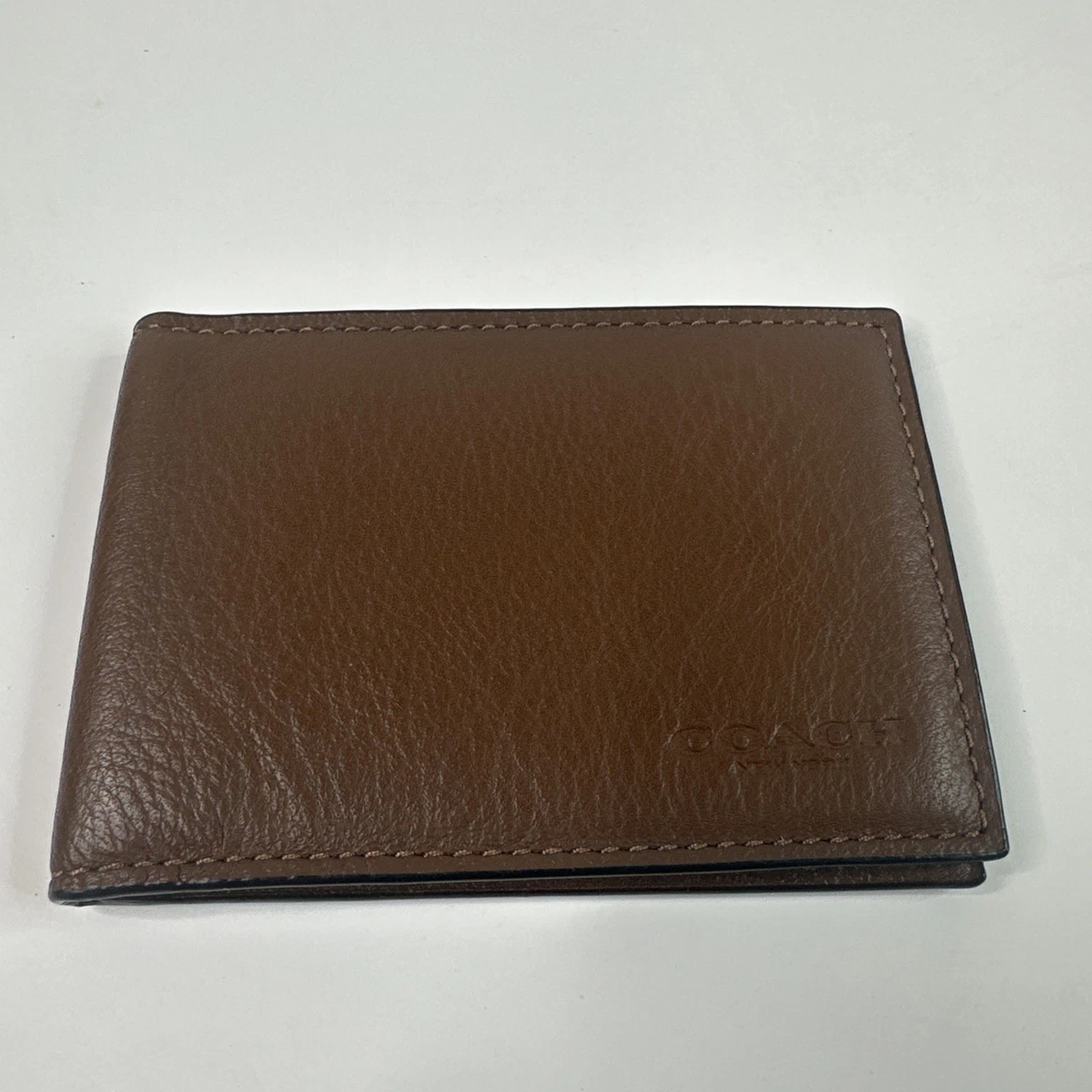 Coach Leather Brown Wallets for Men for sale | eBay
