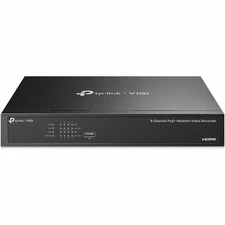 TP Link VIGI NVR1008H-8MP - VIGI 8 Channel PoE Network Video Recorder
