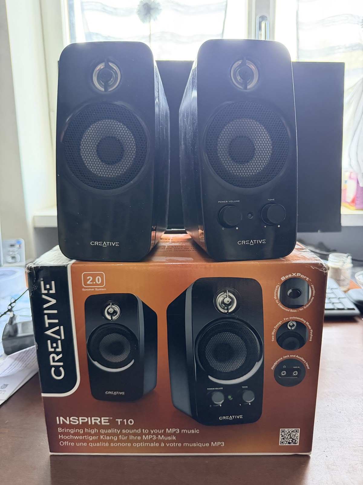 CREATIVE INSPIRE T10 CASSA ACUSTICHE MULTIMEDIALE SPEAKER - ottime condizioni