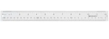 Westcott Acrylic Clear Ruler, Easy-to-Read Markings, Scratch-Resistant Design...