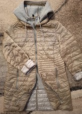 Stepp Parka Beige 2in1-Optik von "Barbara Lebek" Gr. 40