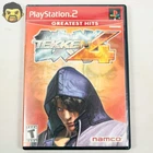 Tekken 4 PS2 CIB Complete Sony PlayStation 2 2002 Complete + Manual & Reg Card