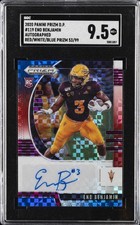 2020 PANINI PRIZM DRAFT PICKS AUTO-RED PRIZM #119 ENO BENJAMIN SGC 9.5