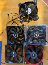 5 PC fans - various manufacturers