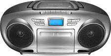 Insignia AM/FM Radio Portable CD Boombox with Bluetooth Speaker (NS-BBBT20)