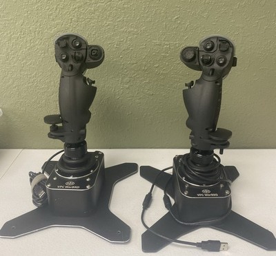 VPC Virpil WarBRD Alpha Prime X2 Bundle W/ Extra Parts And Missing One Button