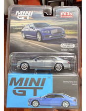 MINI GT 351 Bentley Flying Spur Silver MiJo Chase 1:64 Diecast