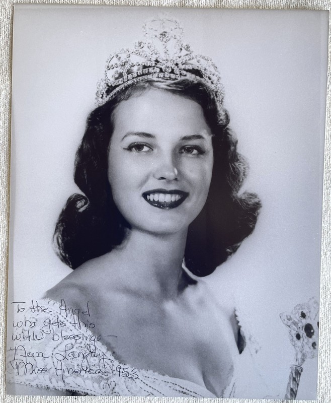 Neva Langley (1933-2012) - Miss America 1953 - Autographed Photo