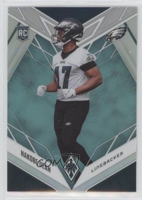 2022 Panini Phoenix Rookies Teal 36/150 Nakobe Dean #171 Rookie RC y0i