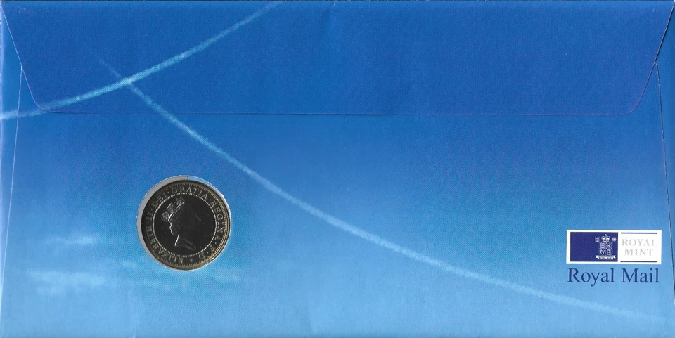 1997 Arcitects of the Air £2 Royal Mint Coin Cover - Image 2 of 2