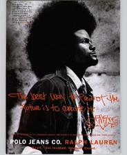2004 Print Ad Ralph Lauren Polo Jeans Co Divine Bradley Volunteers Public Allies