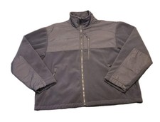 Giacca pile Blauer uomo taglia L blu navy scuro full zip USA forze dell'ordine usata in ottime condizioni