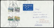 AUSTRALIA 1992 airmail cover to Germany - nice franking....................47151