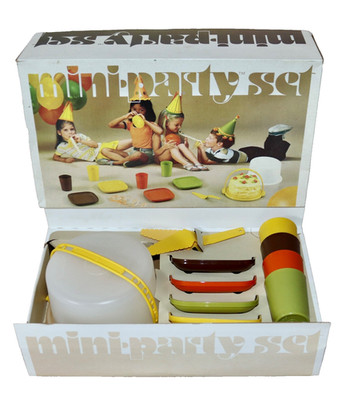 Tupperware Tupper Toys Mini Party Set Children s Party Set 1980 Complete Unused
