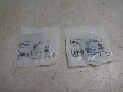 Lot of 2 ABB CA4-10 Auxiliary Contact / CA4-10