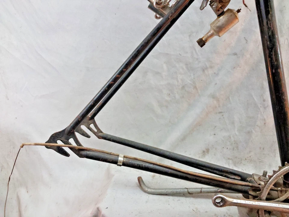 Cuadro de bicicleta de carretera Huffy Sportsman 1968 vintage Cruiser 54 cm pequeño acero Inglaterra Foto 4 de 4