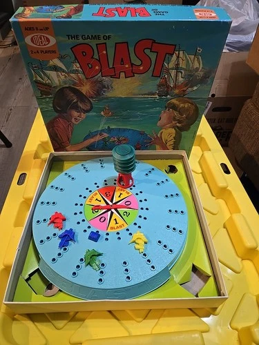 Vintage Ideal The Game of BLAST (1973) USA Made Pirate Treasure