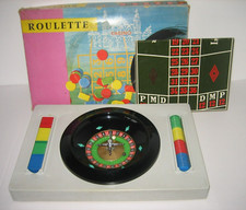 Ancien jeu de Société Jeu de la Roulette Casino Complet