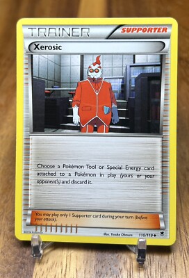 xerosic pokemon card price Xerosic 110/119 Phantom Forces Non Holo Uncommon Pokemon Card NM