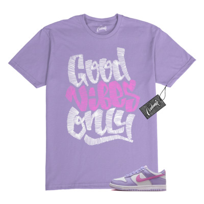 Dunk Lilac Bloom Pink Beyond Hydrangeas Lavender White T Shirt to Match GVO