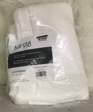 No 918 One Window Panel curtain lichtenberg white 40x63”