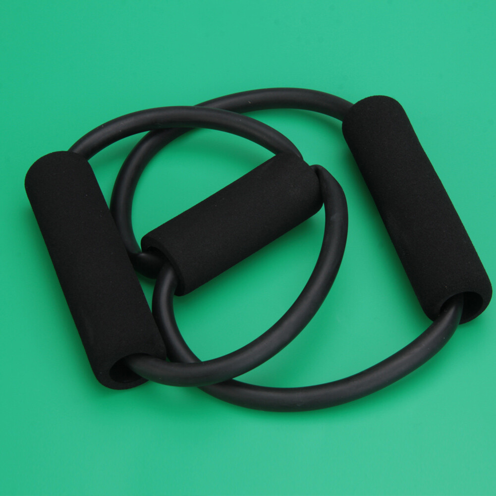 Resistance Training Muscle Elastic Band Tube Weight Control Fitness eBay