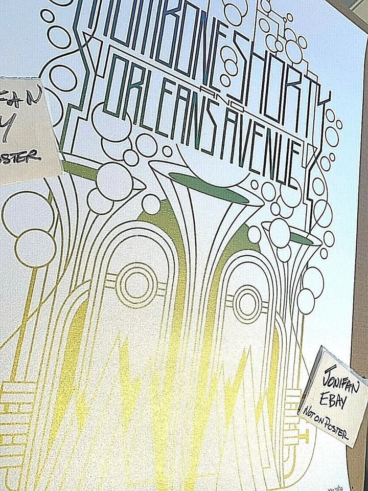 TROMBONE SHORTY New Years Eve Port Chester NY 2019 SCREEN PRINT POSTER