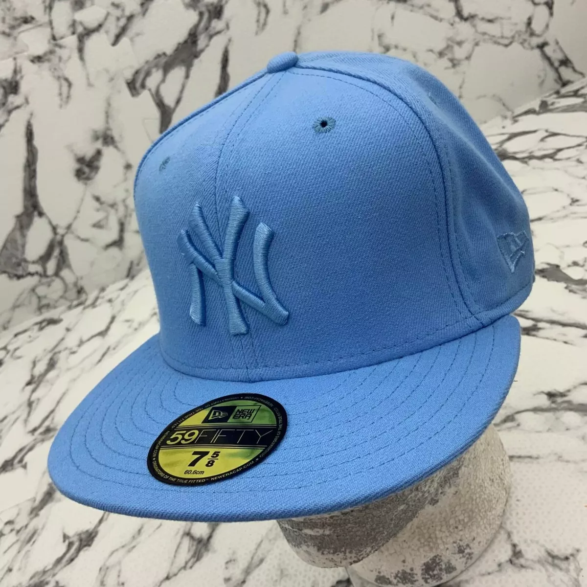 Men's New Era Cap Lt Blue | Lt Blue NY Yankees 59FIFTY MLB | eBay