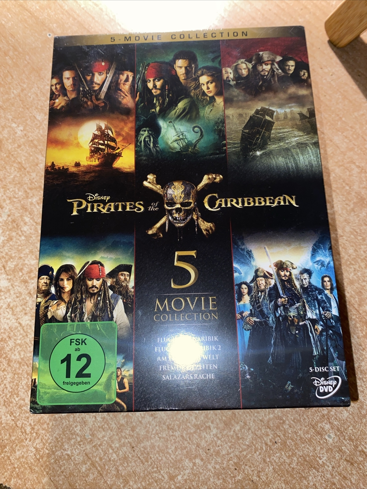 Pirates of the Caribbean 1-5 Box
