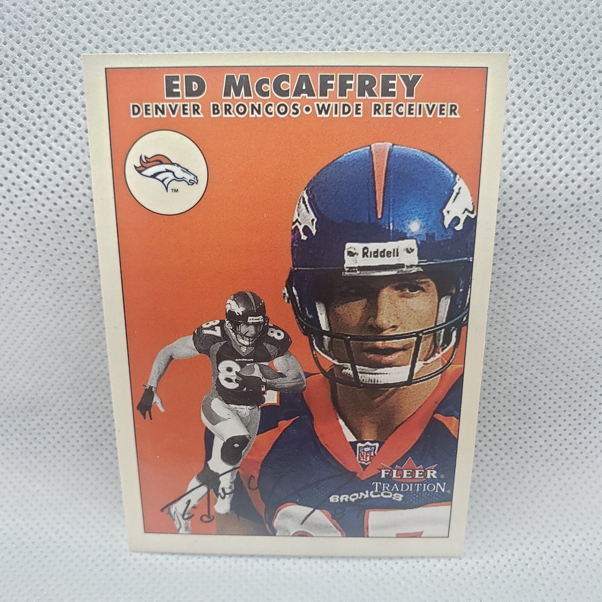 2000 Fleer Tradition Football Ed McCaffrey Card #212 Denver