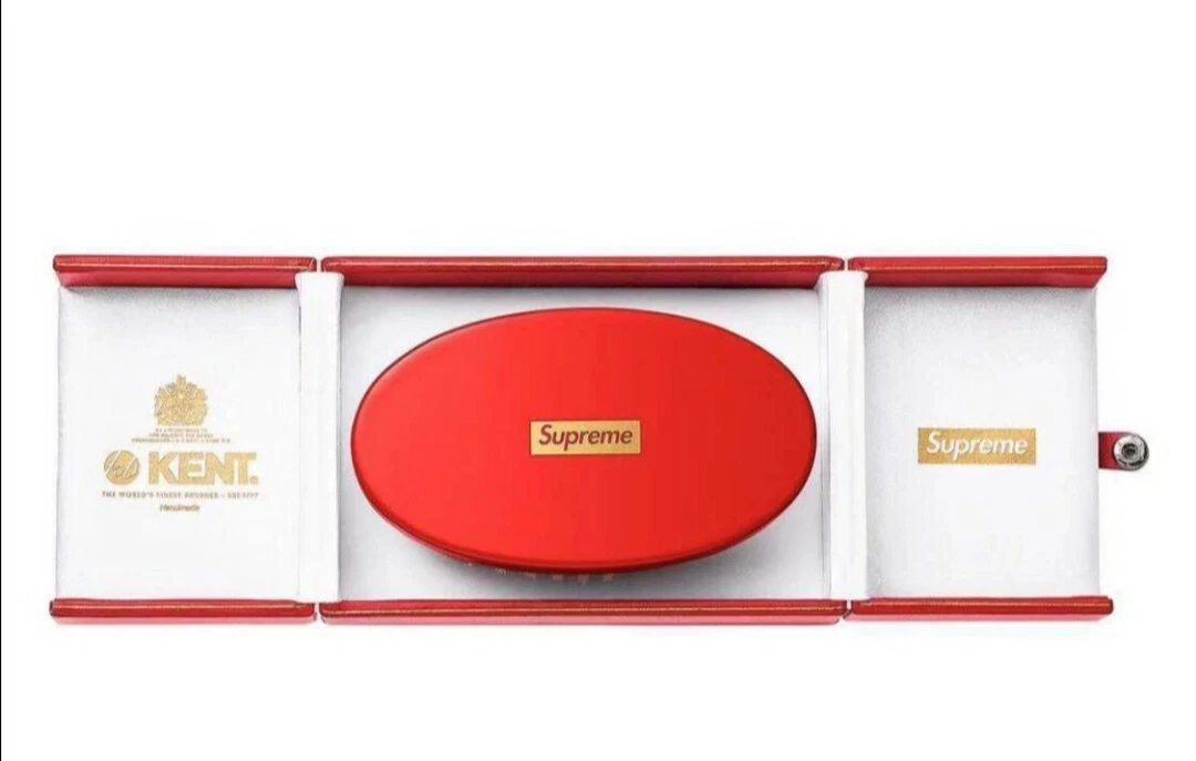 Brosse à cheveux militaire Supreme Kent rouge   offre bienvenue 