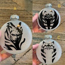 Handmade "Ahsoka" Christmas Ornament See Details 
