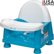 Toddler Feeding Booster Adjustable Swing Tray Easy Clean 3 Point Harness New