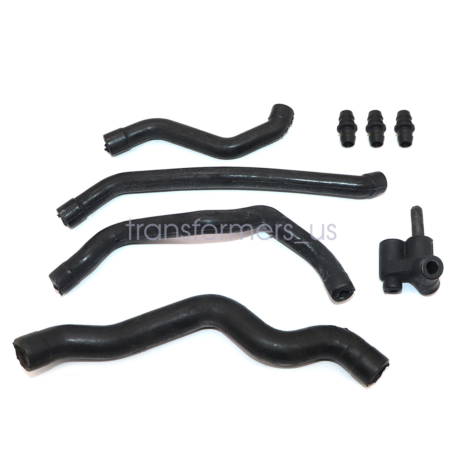 8pcs Crankcase Ventilation Air Intake Breather Hose Set Kits for