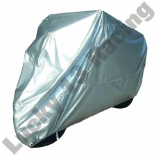 Motorcycle Rain Cover Silver Medium Bike It Fits Up To 600cc Motorbike Outdoor