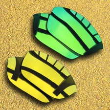2 Pairs Lenses Replacement for-Oakley Half Jacket 2.0 Polarized-Green 24K Gold