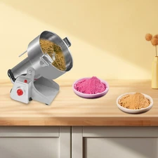 110V Electric Herb Grain Grinder Cereal Wheat Corn Grinding Machine Spices Mill