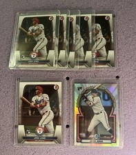 2023 Bowman -  8 Card Lot Josh Jung Rookie Cards #ROYF-9 Josh Jung (RC) + 7 MORE