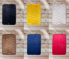 Soft Memory Foam Bath Mat - 16in X 24in