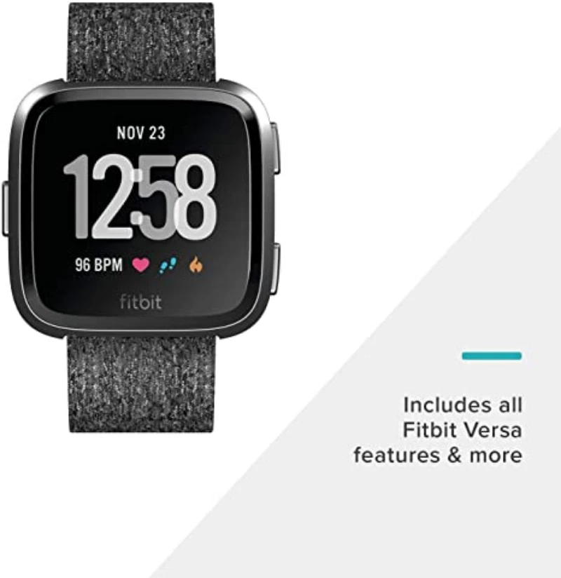 Fitbit versa cheap se charcoal