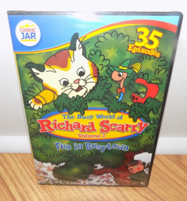 英語　dvd richard scary Amazon.com: Busy World of Richard Scarry: 10 Episodes: It's