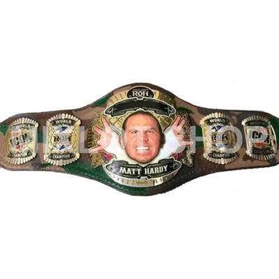 Matt Hardy World Heavyweight Custom Championship Belt