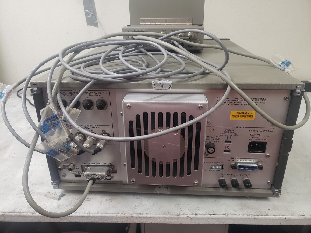 HP Hewlett Packard 4145A Semiconductor Parameter Analyzer HP Hewlett Packard 4145A Semiconductor Parameter Analyzer