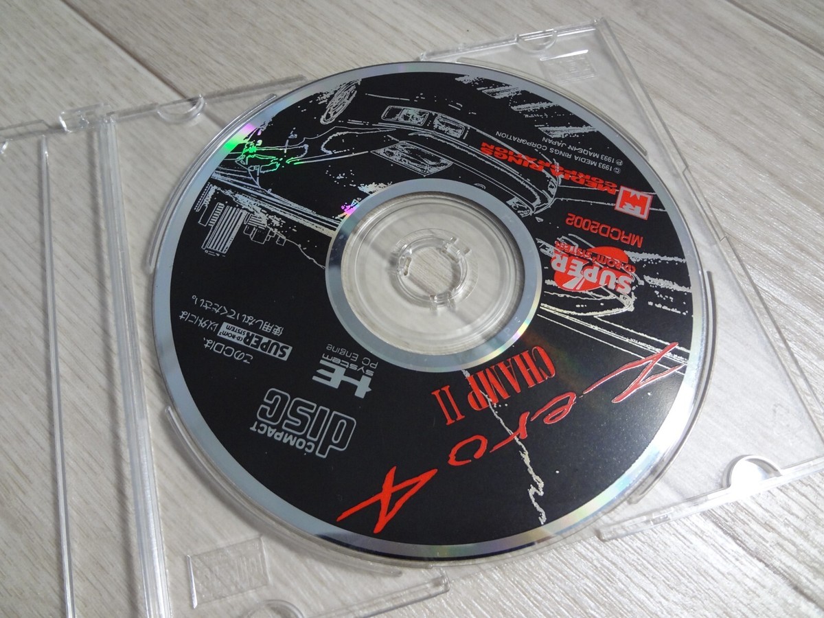 Zero4 Champ II PC Engine SUPER CD-ROM PCE Tested Work | eBay
