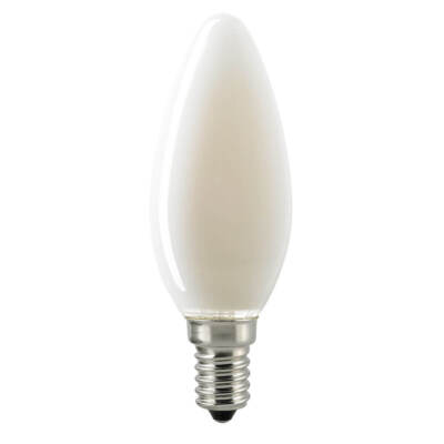 SIGOR 2,5W Kerze Filament matt E14 250lm 2700-2200K LED Lampe C35 DimmToWarm