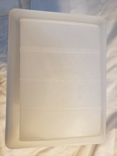 Vtg TUPPERWARE Frig & Freezer BIG FREEZE Ice Cream Keeper 484 Lid 486 Insert 485 - Picture 4 of 8
