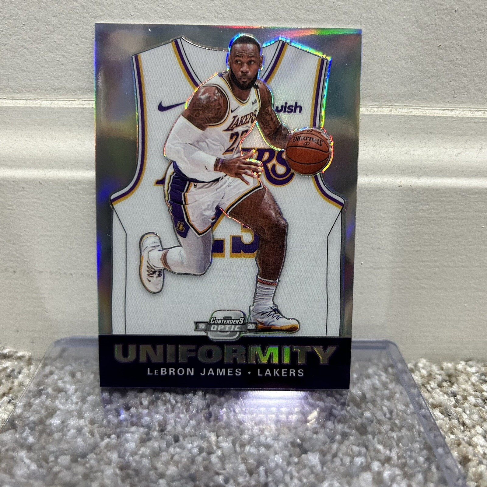 LeBron James 2019 Contenders Optic #35 Uniformity Price Guide