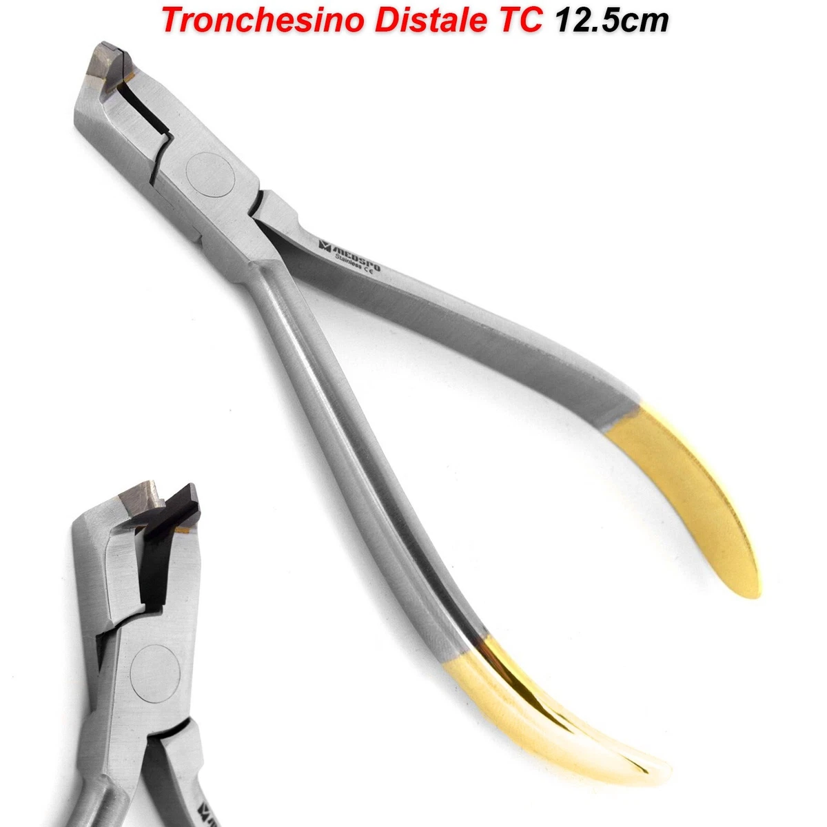 Pinze Ortodontiche Professionali Medentra &ndash; Taglierine Distali E Forbici In Acciaio Inox. Strumento Da Laboratorio, Garanzia 3 Anni.